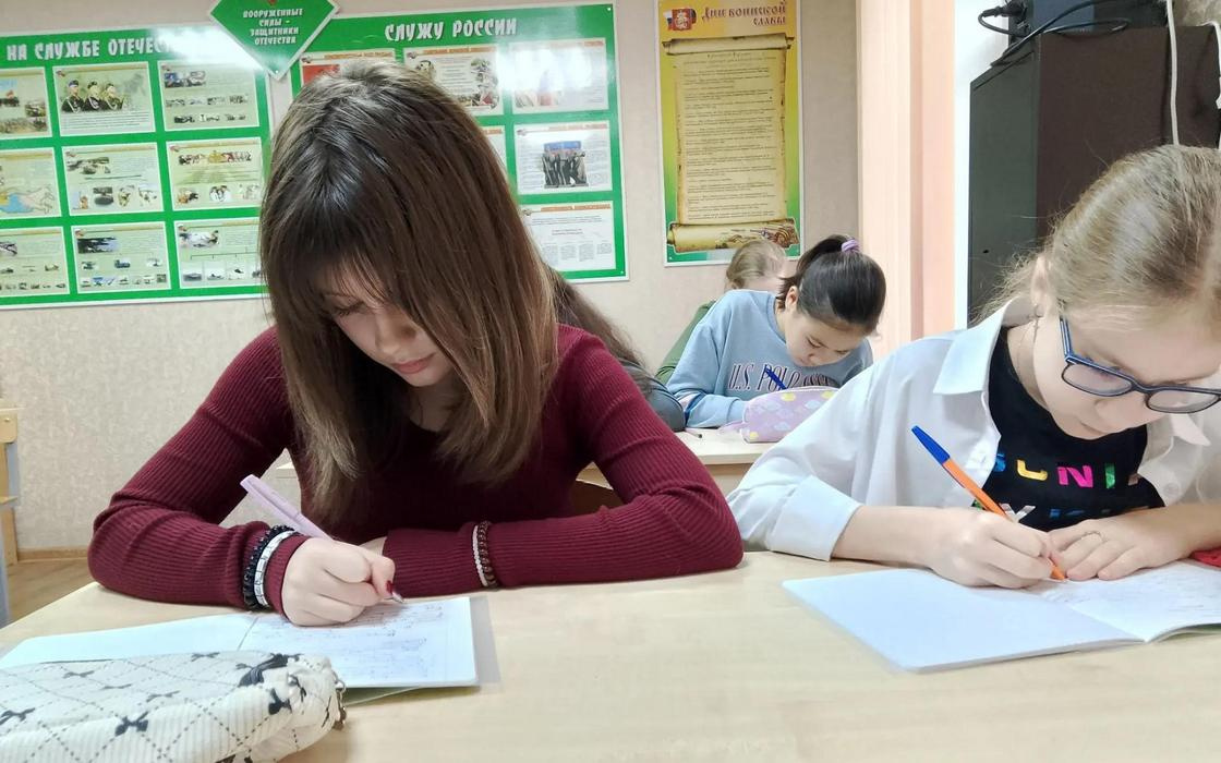 Ученики школы «Родник» написали Диктант Главы Волгограда